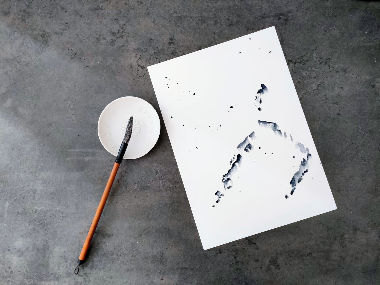 Iya Gallery A4 original watercolour painting