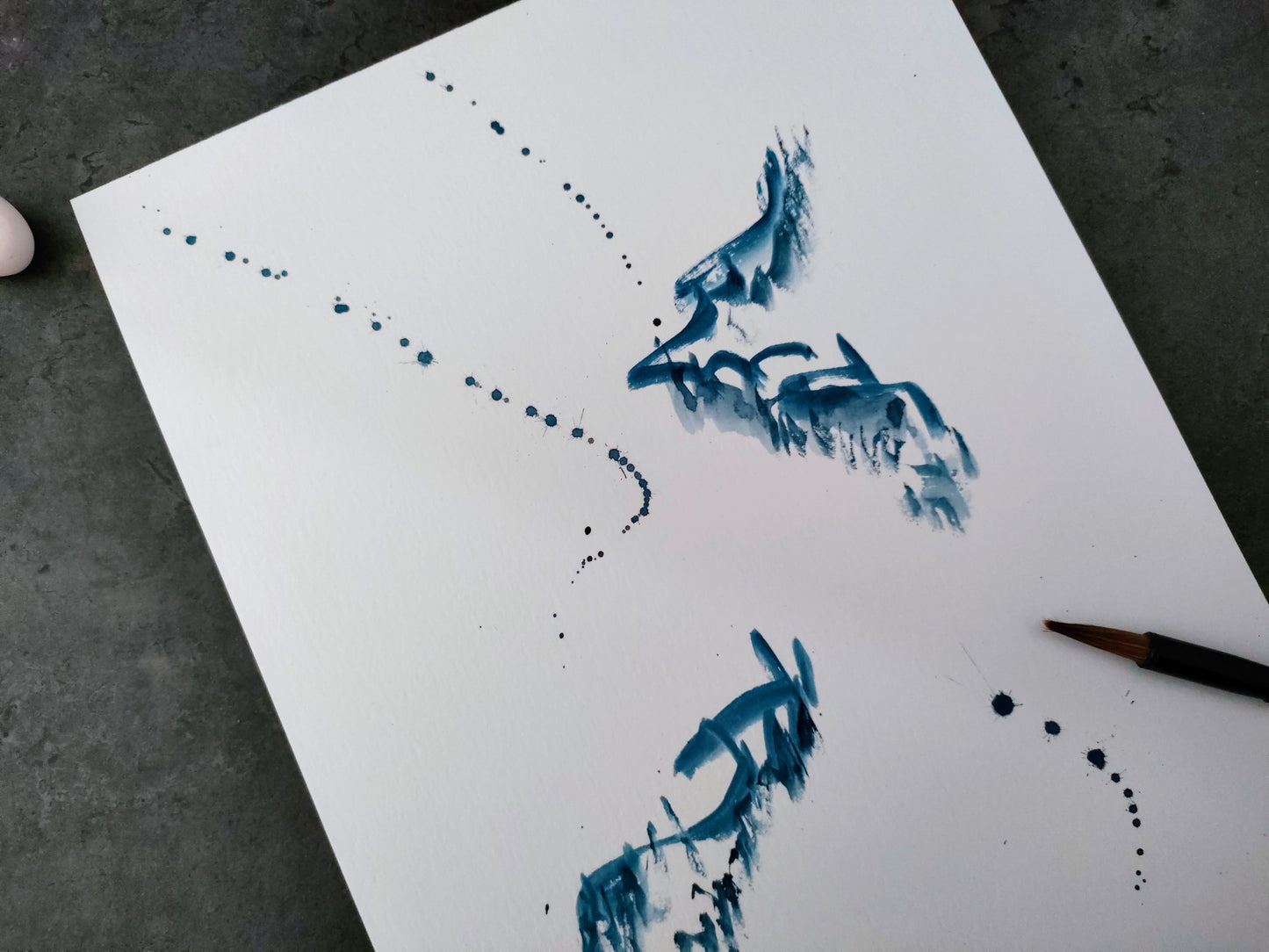 Iya Gallery A4 original watercolour painting