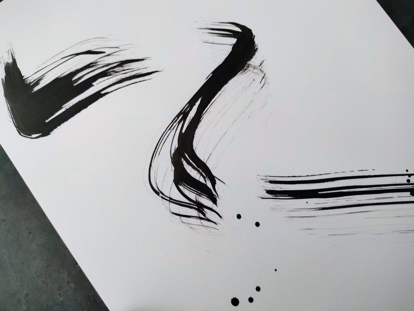 Iya Gallery A4 original ink painting