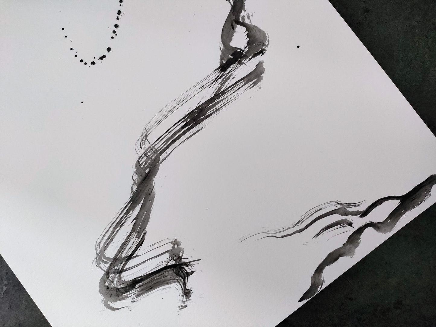 Iya Gallery A3 original ink painting