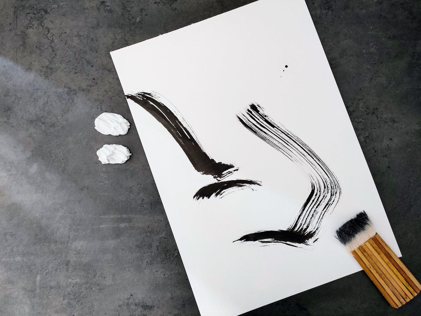 Iya Gallery A3 original ink painting