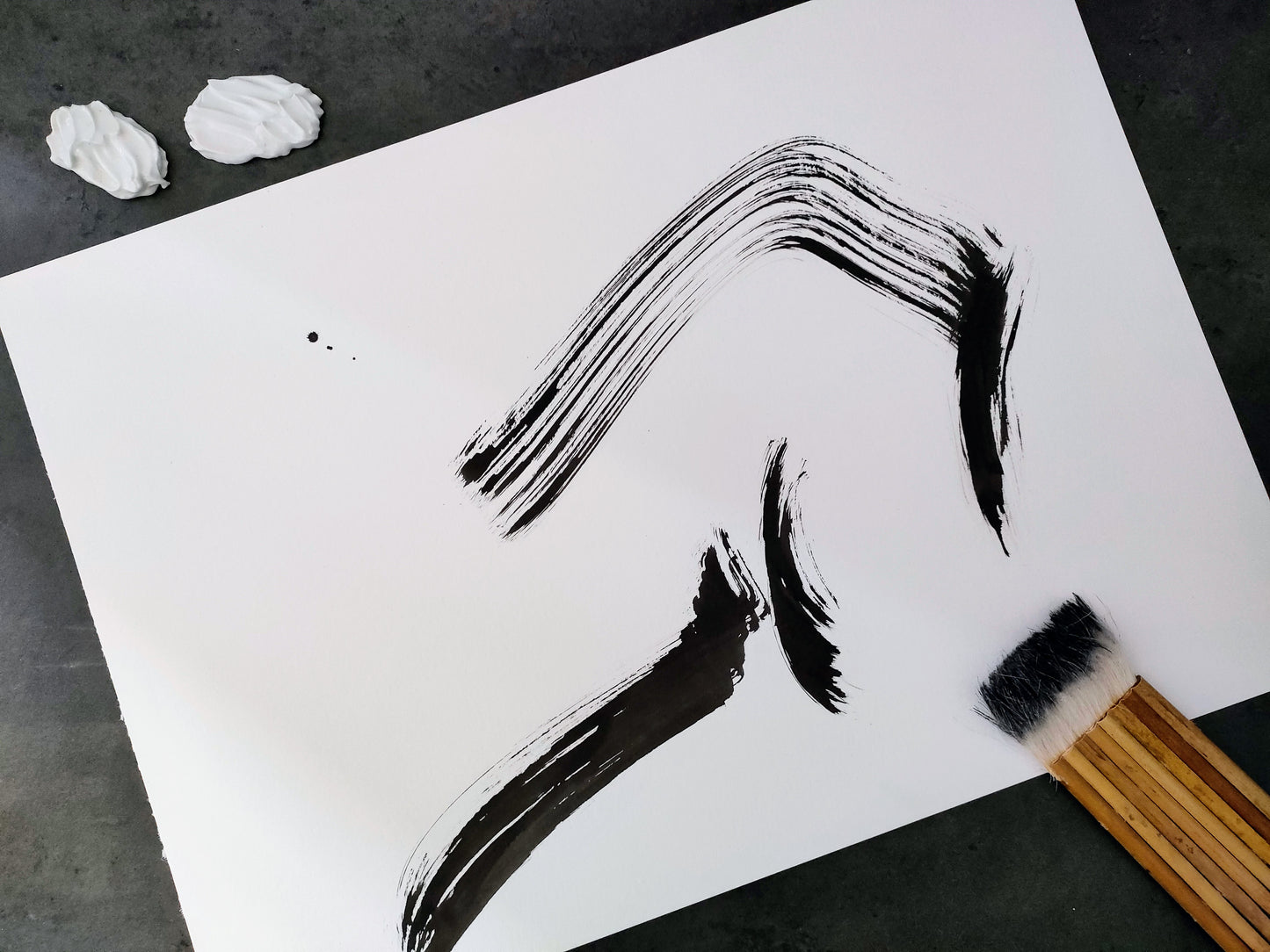 Iya Gallery A3 original ink painting