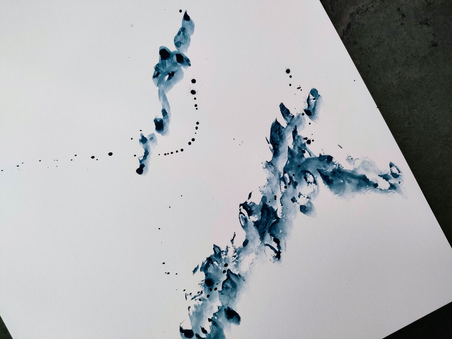 Iya Gallery A3 original watercolour painting