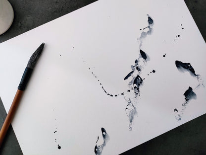 Iya Gallery A4 original watercolour painting