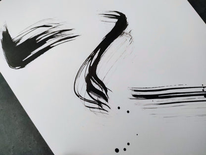 Iya Gallery A4 original ink painting