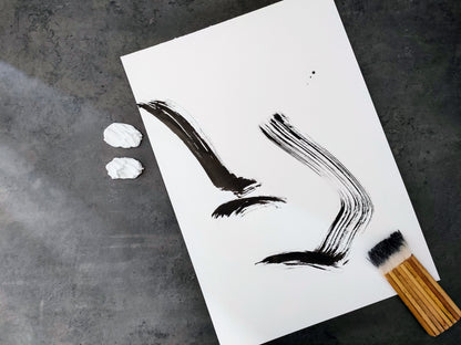 Iya Gallery A3 original ink painting