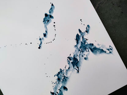 Iya Gallery A3 original watercolour painting